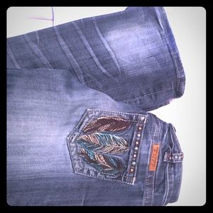 Cowgirl Tuff jeans 28x35